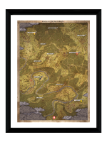 Bekeretezett Xzone Originals - Kingdom Come: Deliverance - Mapa (ver. 2)