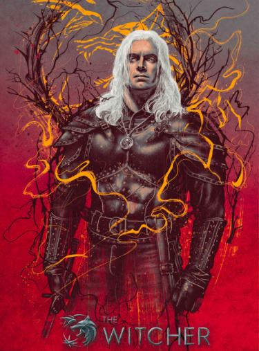 Poszter The Witcher - Geralt z Rivie (Netflix)