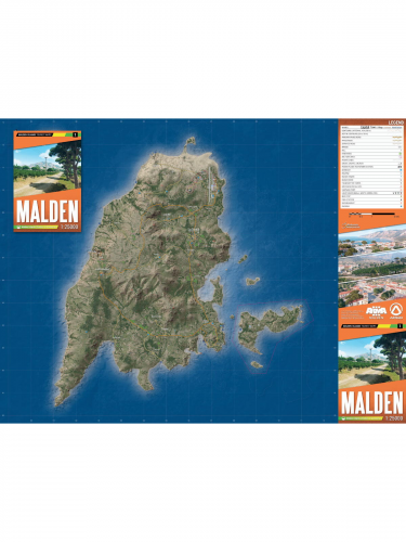  Térkép Arma 3 - Malden