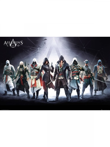 Poszter Assassins Creed - Characters