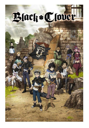 Poszter Black Clover - Black Bull squad & Yuno