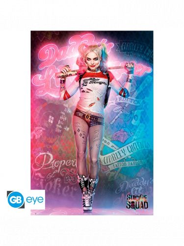 Poszter DC Comics - Harley Quinn Suicide Squad