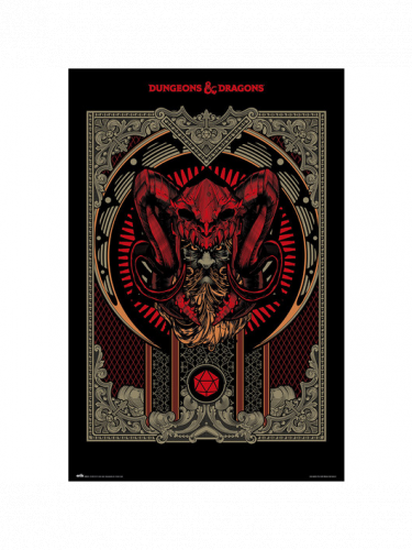 Poszter Dungeons & Dragons - Players Handbook