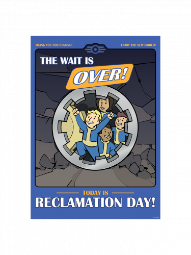 Poszter Fallout - Reclamation Day