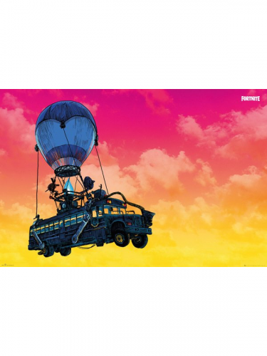Poszter Fortnite - Busz / Battle Bus