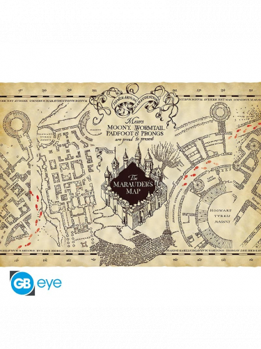 Poszter Harry Potter - Marauder's Map