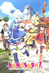 Poszter Konosuba- Key Art