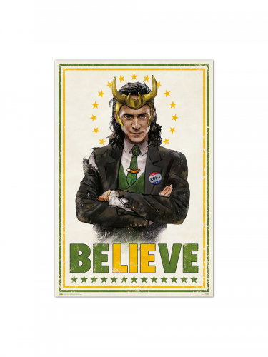 Poszter Marvel: Loki - Believe