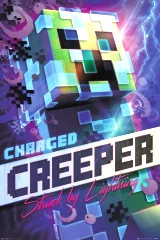 Poszter Minecraft - Charged Creeper