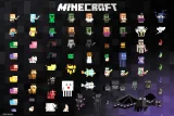 Plakát Minecraft - Pixel Sprites