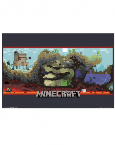 Poszter Minecraft - Underground