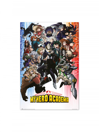 Poszter My Hero Academia - Class 1-A and Class 1-B