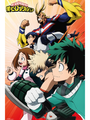 Poszter My Hero Academia - Heroes