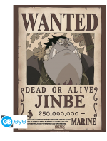 Poszter One Piece - Wanted Jinbe