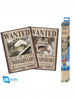 Poszter One Piece - Wanted Law & Kid (szett 2 db)
