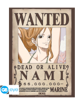 Poszter One Piece - Wanted Nami