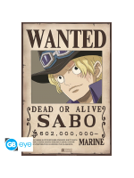 Poszter One Piece - Wanted Sabo