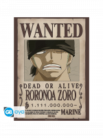 Poszter One Piece - Wanted Zoro