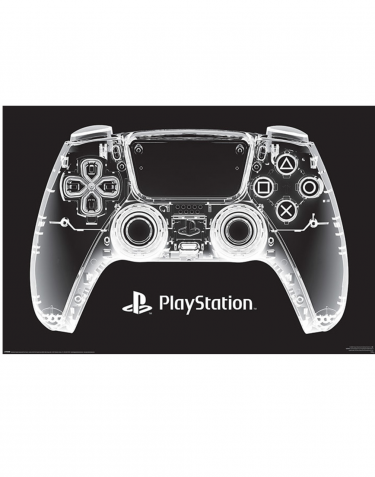 Poszter PlayStation - DualSense