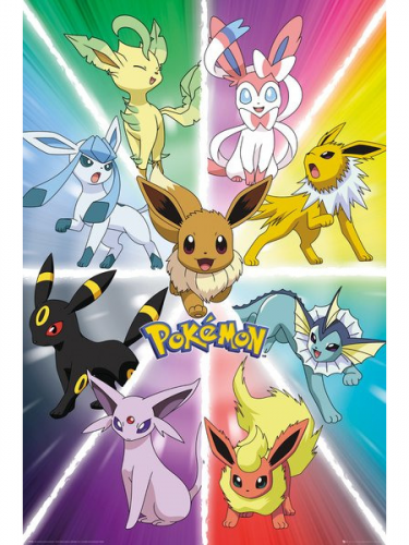 Pokémon poszter- Eevee Evolution