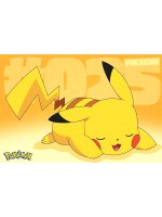 Poszter Pokémon - Pikachu Asleep