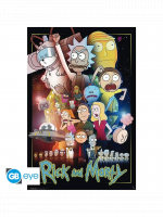 Poszter Rick and Morty - Wars