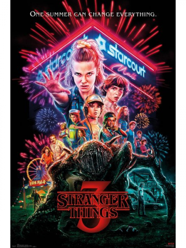 Poszter Stranger Things - 3 evad