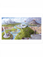 Poszter The Elder Scrolls IV: Oblivion - Imperial City Art Print