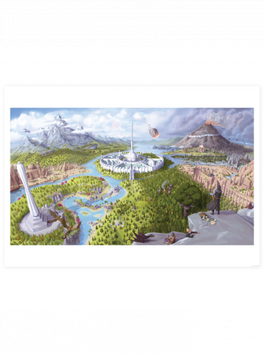 Poszter The Elder Scrolls IV: Oblivion - Imperial City Art Print