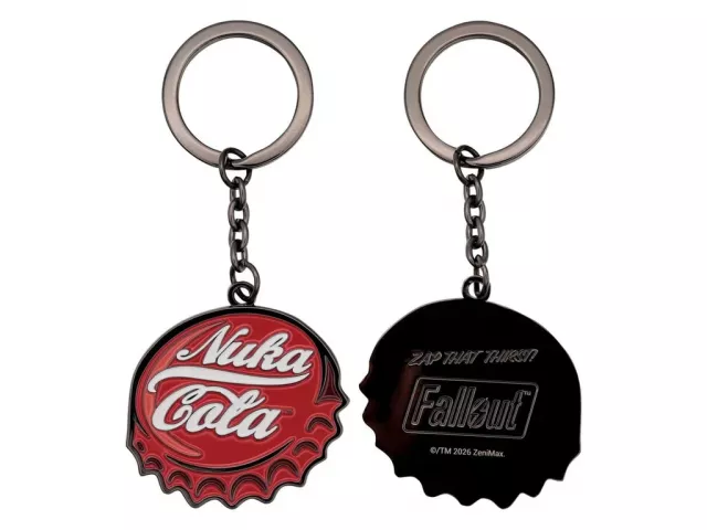 Fallout - Nuka Cola ajándékszett (játékkártya, kulcstartó, kitűző)