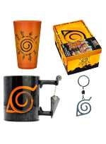 Ajándék szett Naruto - Shippuden (pohár, bögre, kulcstartó)