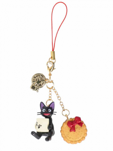 Kulcstartó Ghibli - Jiji & Cookie (Kiki's Delivery Service)