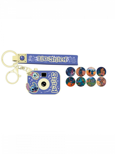 Kulcstartó Lilo & Stitch - Stitch Projector Keychain