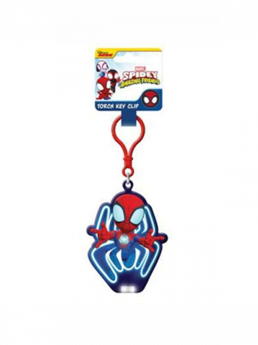 Kulcstartó Marvel - Spidey Torch Keychain