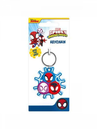 Kulcstartó Spider-Man - Spidey & Friends