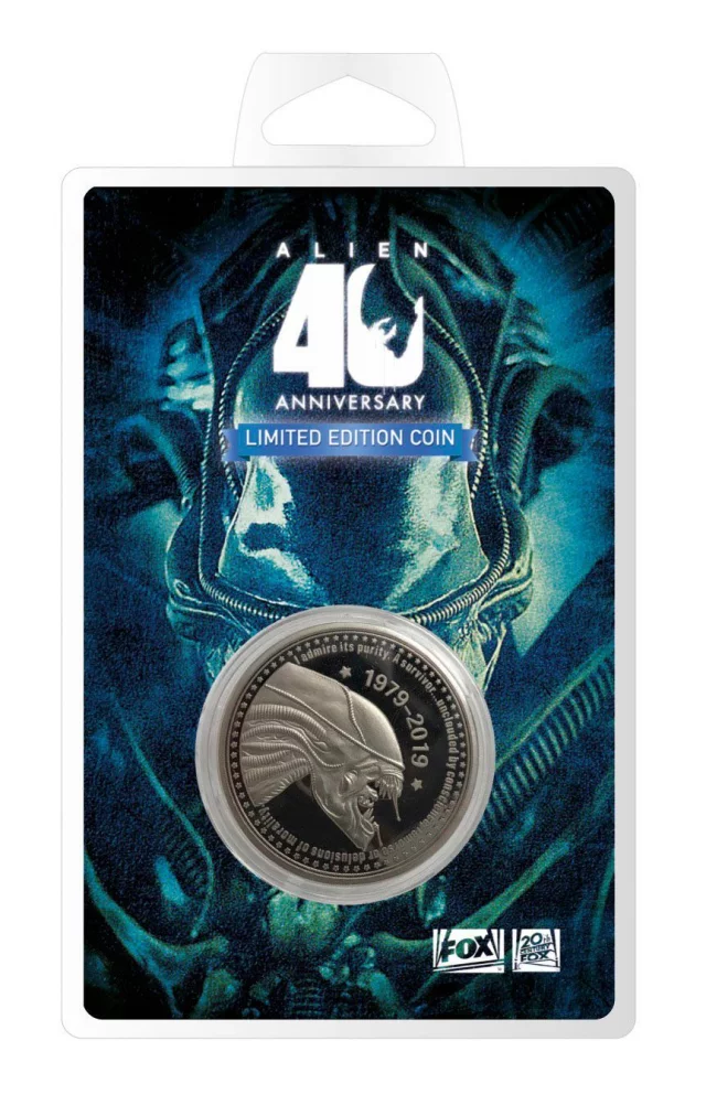 Gyűjtői érme Alien - 40th Anniversary