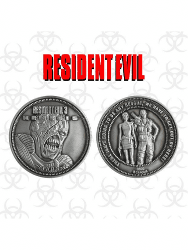 Gyűjtői érme Resident Evil 3 - Nemesis limitált kiadás - Nemesis Limited Edition