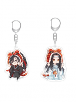 Kedvezményes csomag – Grandmaster of Demonic Cultivation: Wei Wuxian + Lan Wangji Chibi kulcstartó