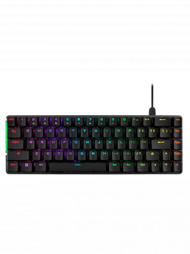 Gaming billentyűzet ASUS ROG FALCHION ACE Black (NX RED / PBT ) - US (PC)