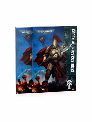 Könyv W40k: Codex: Adeptus Custodes ENG