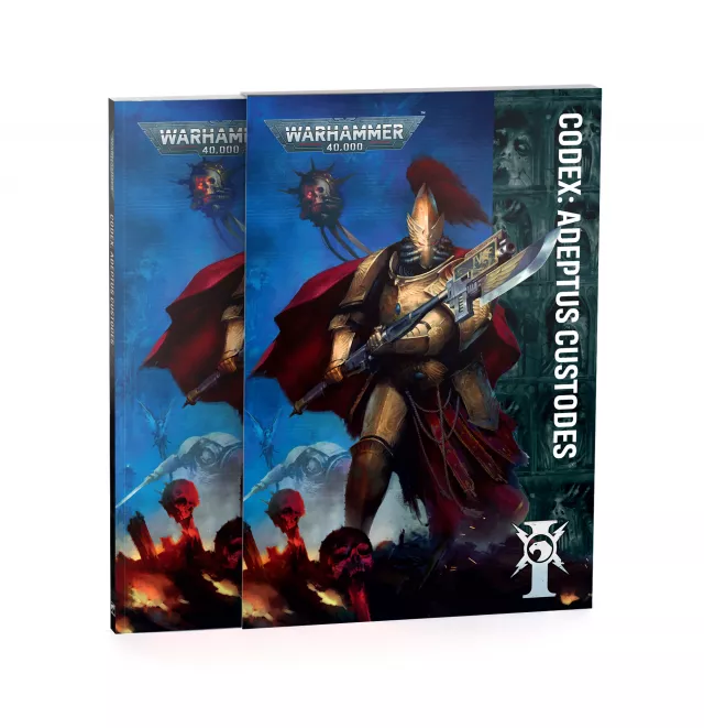 Könyv W40k: Codex: Adeptus Custodes ENG - Warhammer