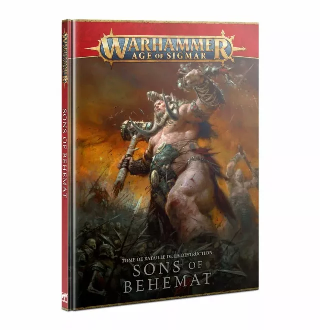 Kniha Warhammer Age of Sigmar: Battletome Sons of Behemat (2022)