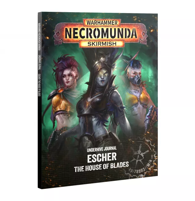 Könyv Warhammer Necromunda: Underhive Journal - Escher - House of Blades - Asztali játék