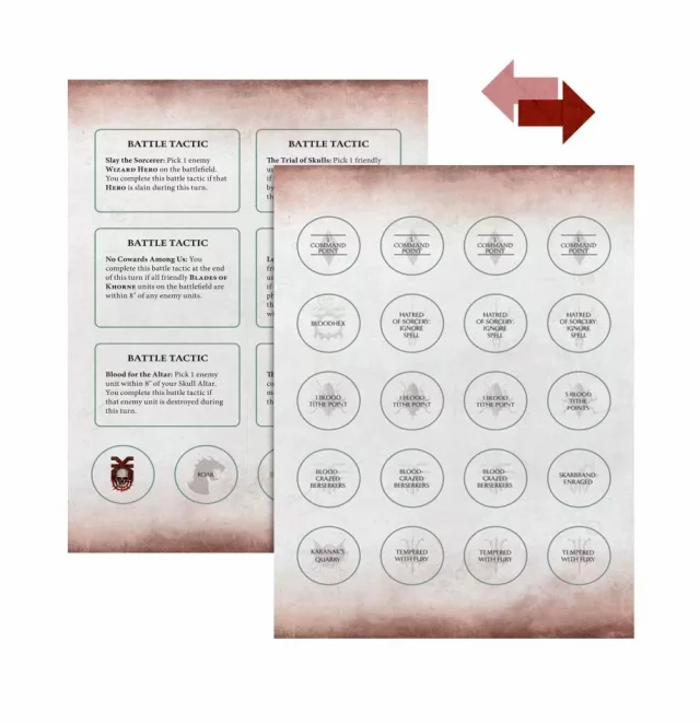 W-AOS: Warscroll Cards: Blades of Khorne