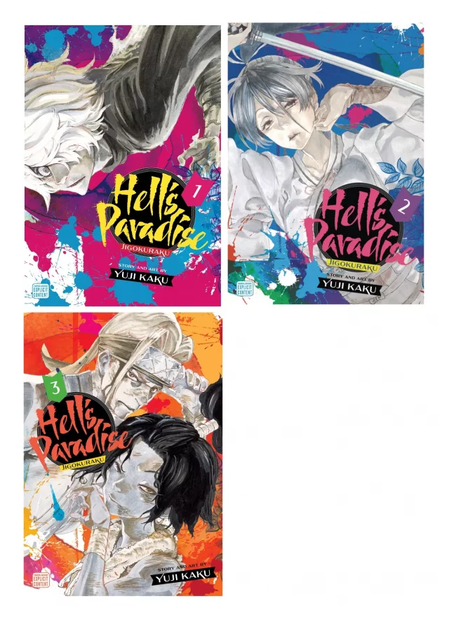 Kedvezményes képregénycsomag Hell's Paradise: Jigokuraku ENG 1-3 - Anime