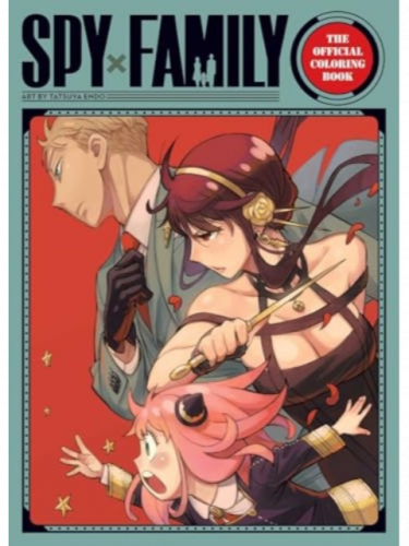 Színezők Spy x Family - The Official Coloring Book