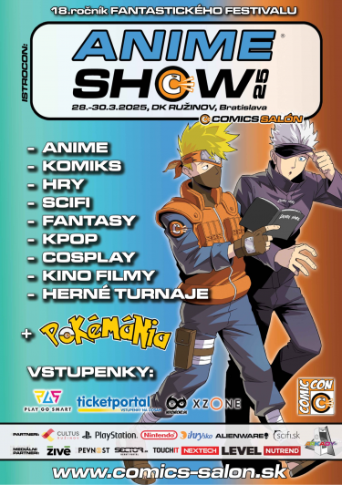 Jegyek a AnimeSHOW 2025 Pozsony (3 nap - az egész fesztivál)