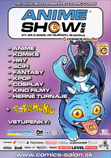 Jegyek a AnimeSHOW 2026 Pozsony (3 nap - az egész fesztivál)