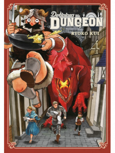 Képregény Delicious in Dungeon Vol. 4 ENG