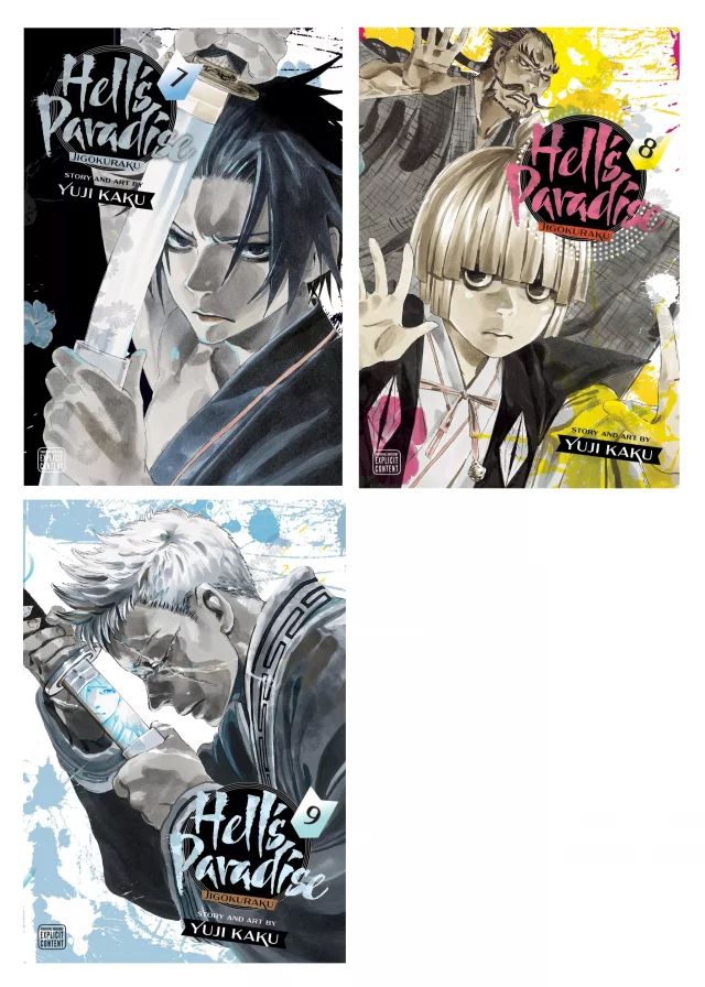 Kedvezményes képregény szett Hell's Paradise: Jigokuraku ENG 7-9 - Anime
